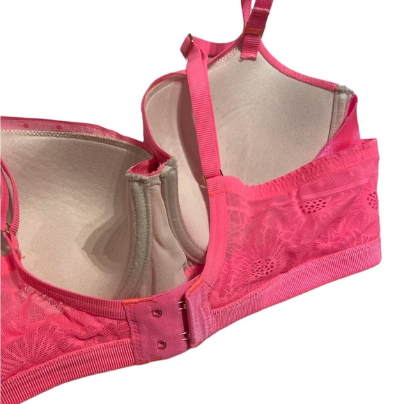 BRIGHT PINK BRA - Picture 2 of 2